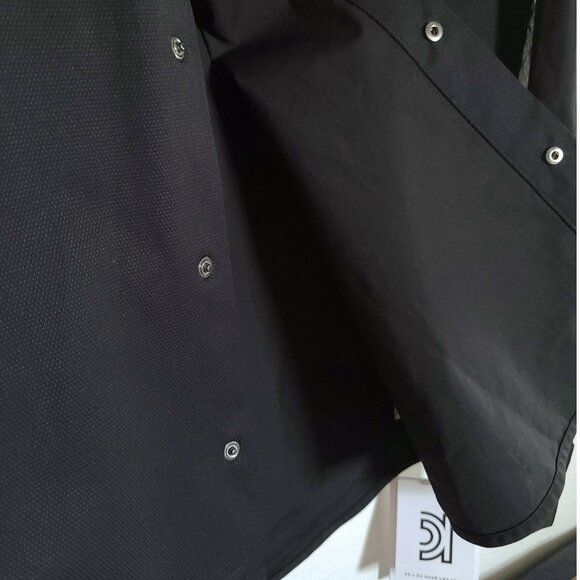 NEW Jordan Nike Air Long Sleeve Snap Button Shirt Jacket Medium Cotton $590 - Picture 10 of 13